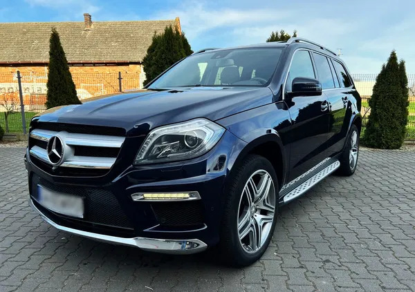 Mercedes-Benz GL cena 168999 przebieg: 124359, rok produkcji 2013 z Tomaszów Lubelski małe 781